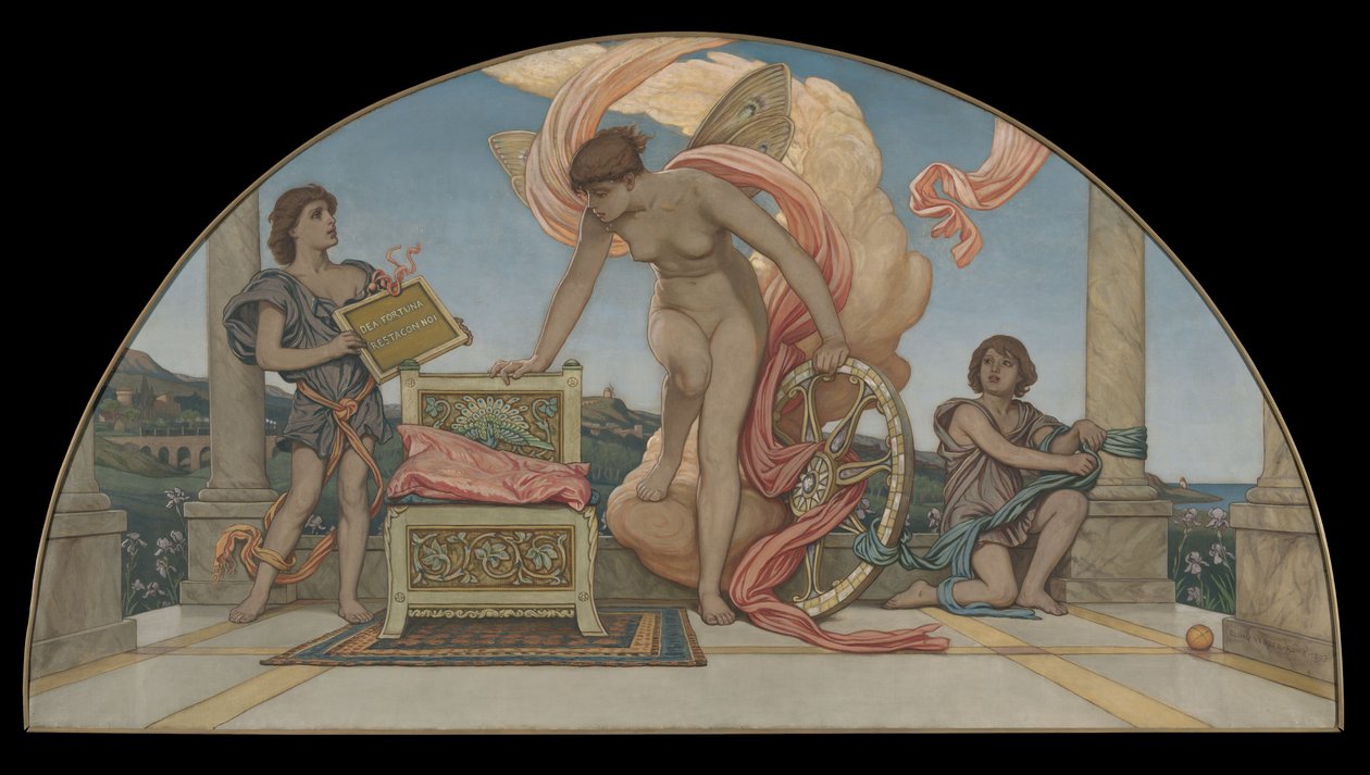 Déesse de la fortune, reste avec nous - Elihu Vedder