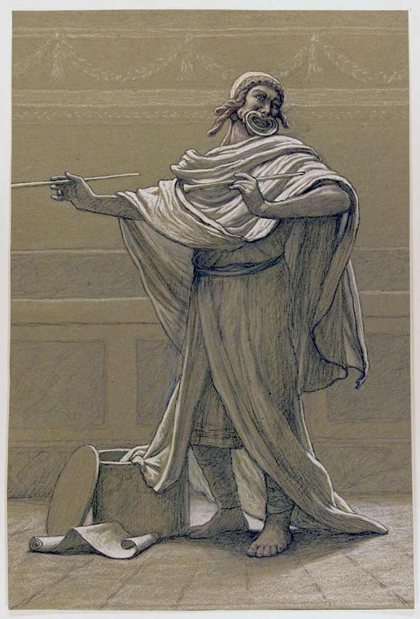 Un acteur grec à la voix puissante - Elihu Vedder