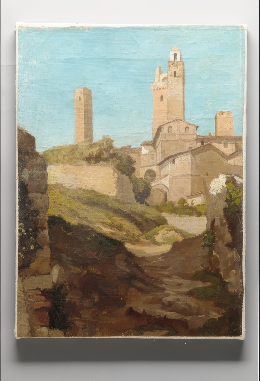 San Gimignano - Elihu Vedder