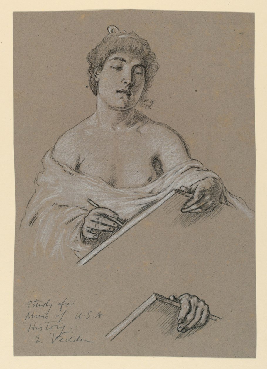 Étude pour "Muse de l