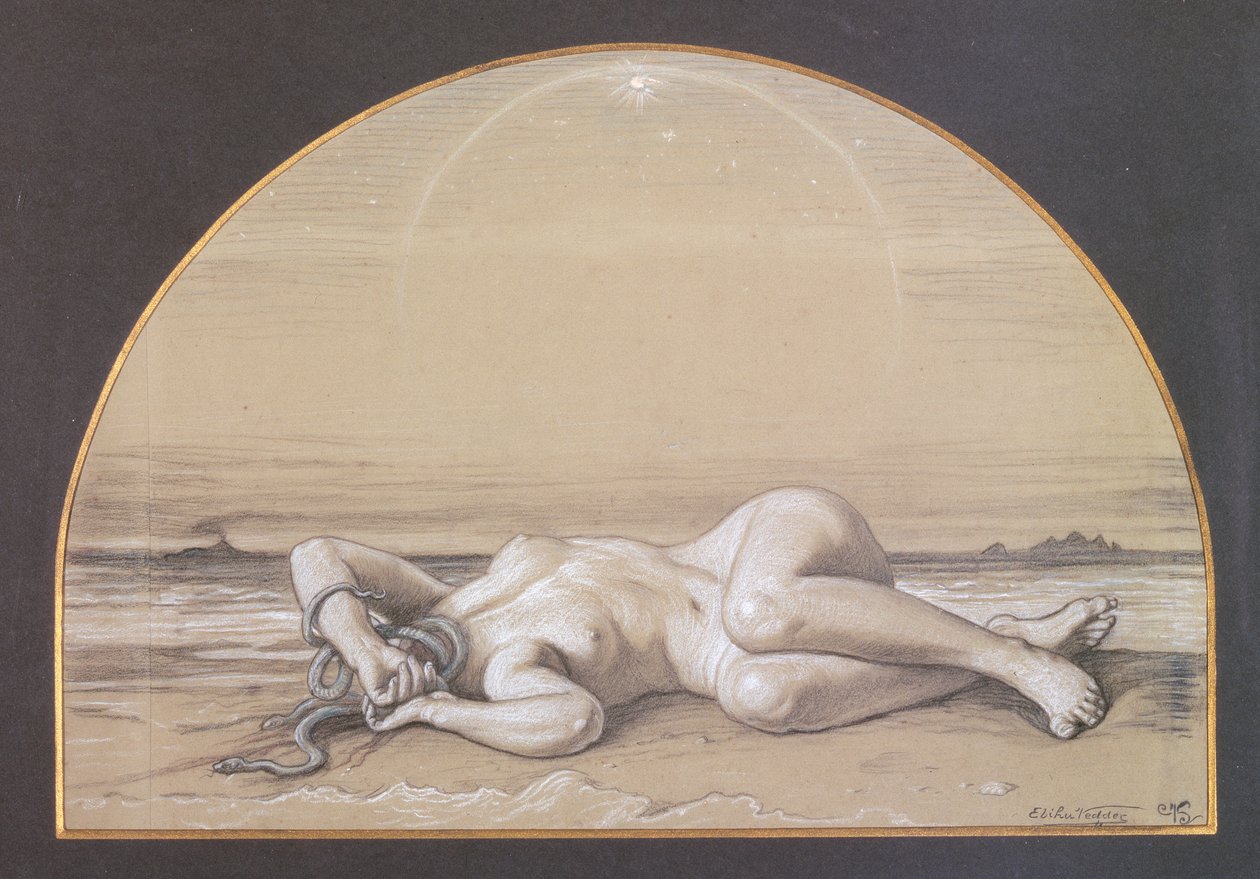 La Méduse Morte - Elihu Vedder