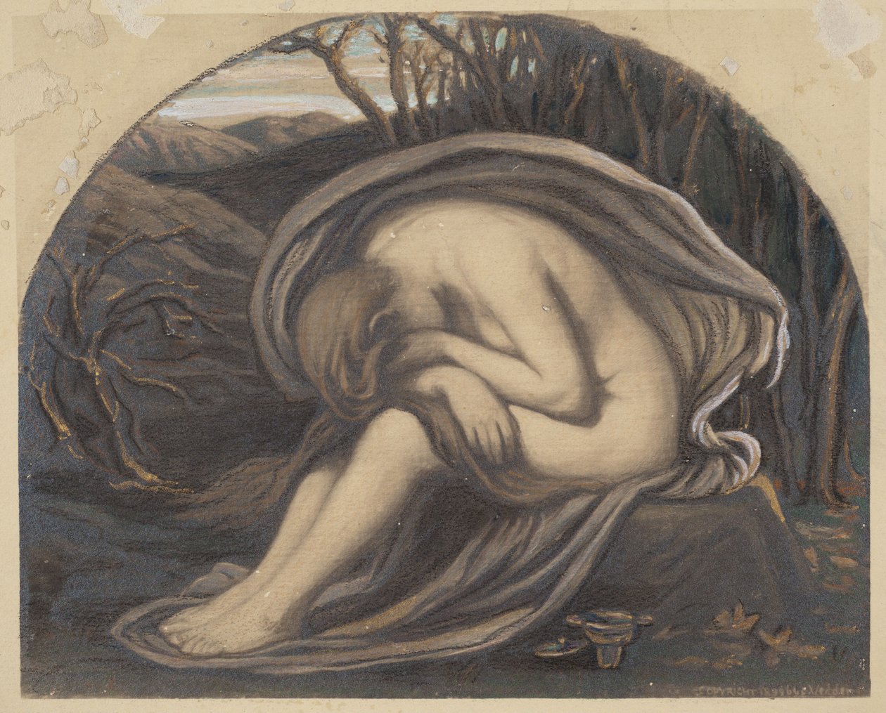 La Madeleine - Elihu Vedder