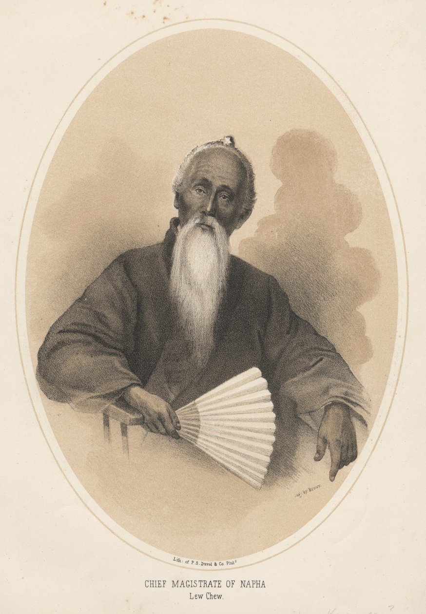Magistrat en chef de Napha, Lew Chew, 1855 | Eliphalet Brown