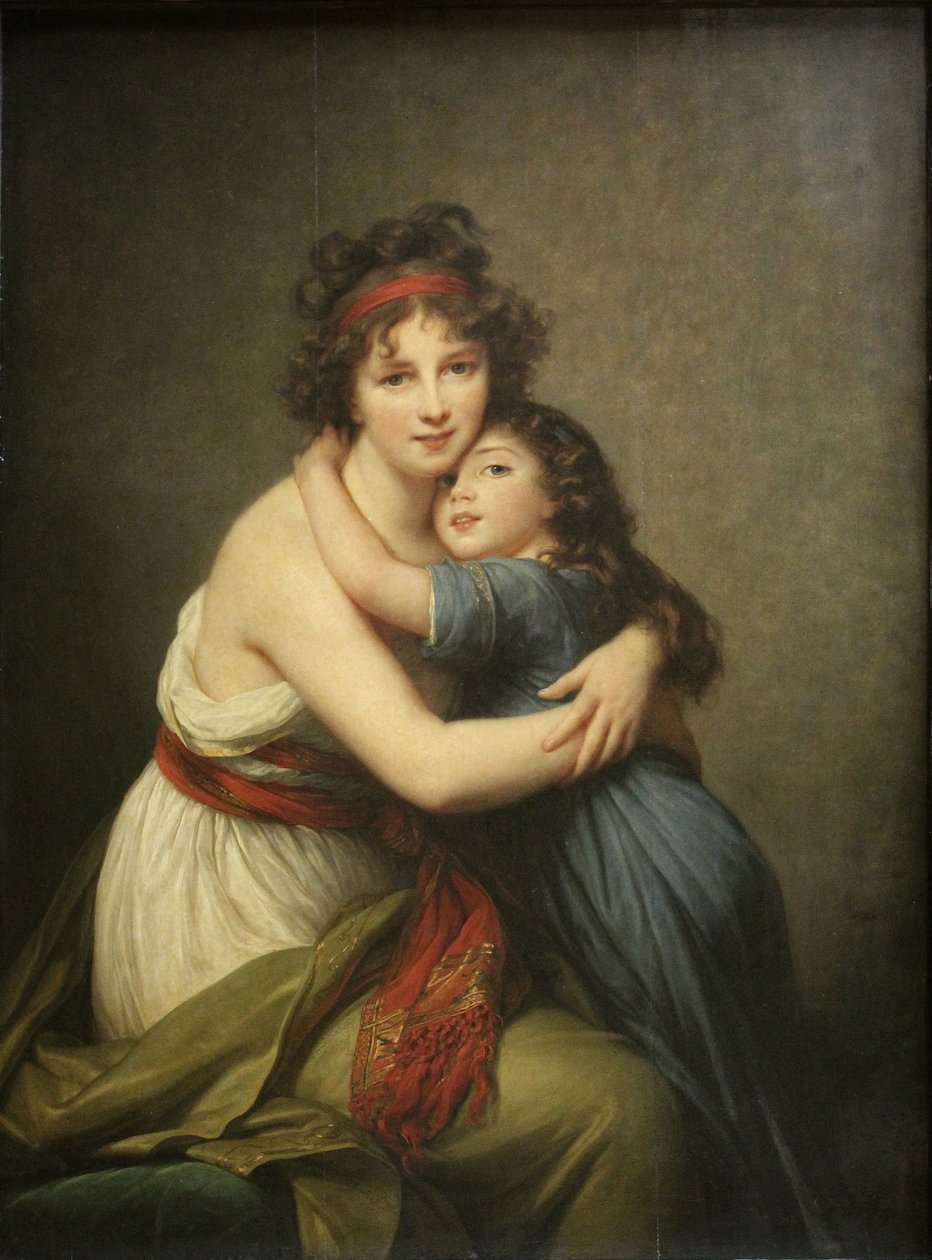 Elisabeth Louise Vigée-Lebrun, Madame Vigée-Lebrun et sa fille - Élisabeth Louise Vigée Le Brun
