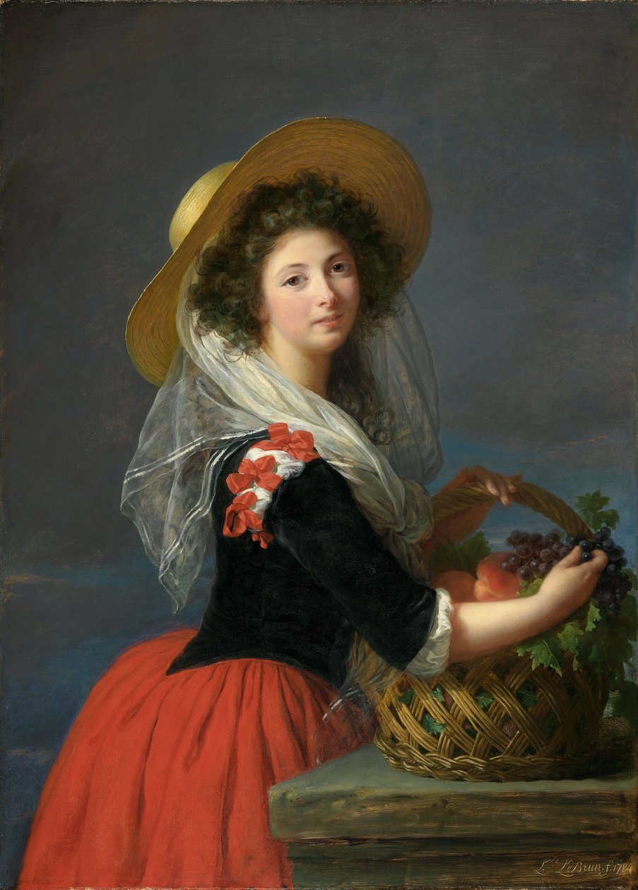Portrait of Marie Gabrielle de Gramont, Comtesse de Caderousse - Élisabeth Louise Vigée Le Brun
