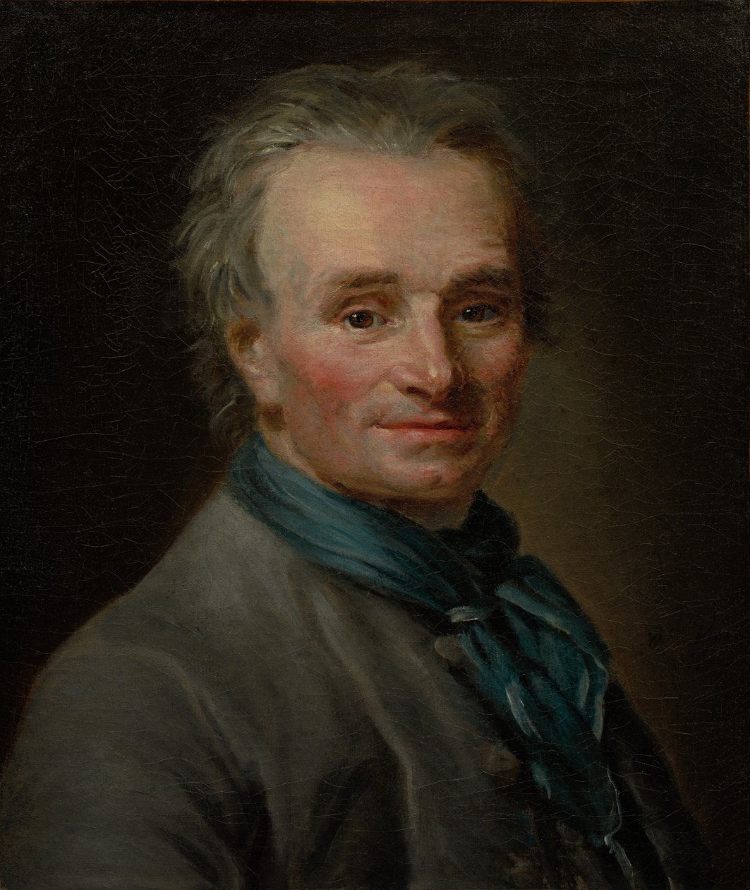 Portrait de Jean-Baptiste Lemoyne le Jeune - Elisabeth Louise Vigee-Lebrun