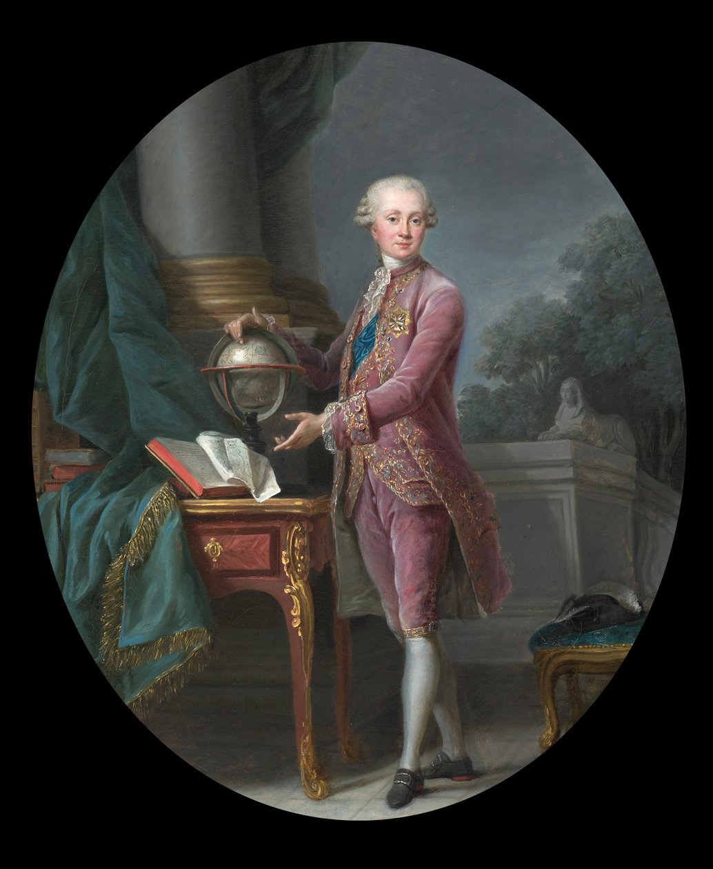 Portrait du prince de Nassau - Elisabeth Louise Vigee-Lebrun