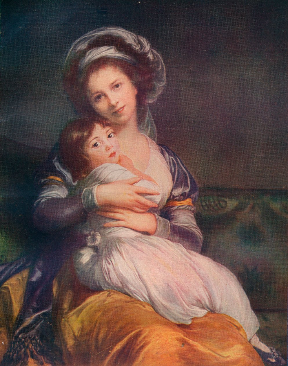 Louise Elisabeth Vigée Le Brun 1755-1842 avec sa fille Jeanne-Lucie - Elisabeth Louise Vigee Lebrun