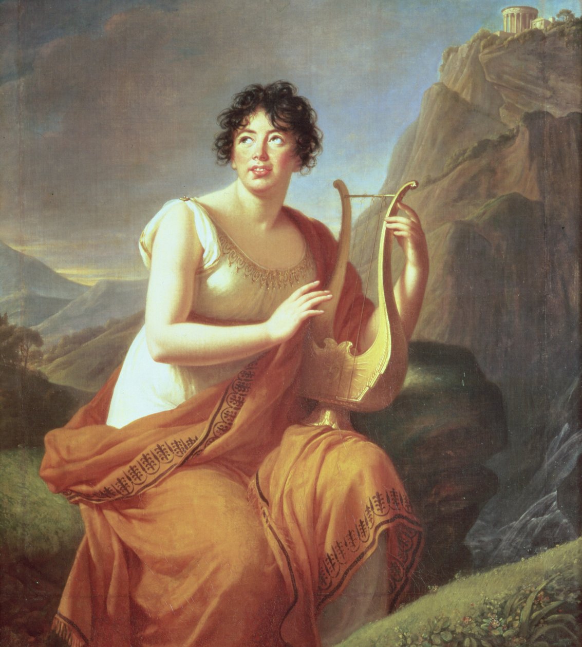 Madame de Stael en Corinne - Elisabeth Louise Vigee Lebrun