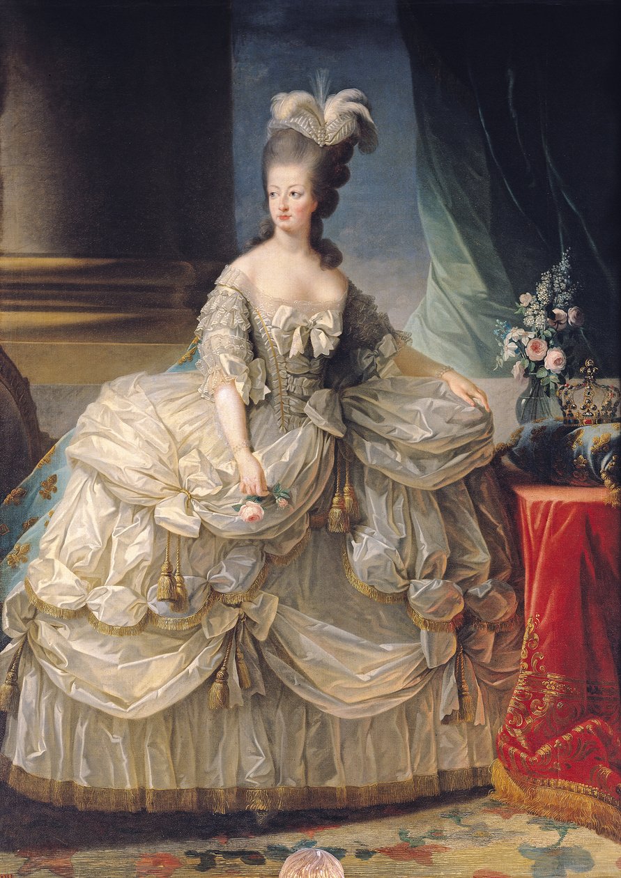 Marie-Antoinette (1755-93) Reine de France, 1779 - Elisabeth Louise Vigee Lebrun