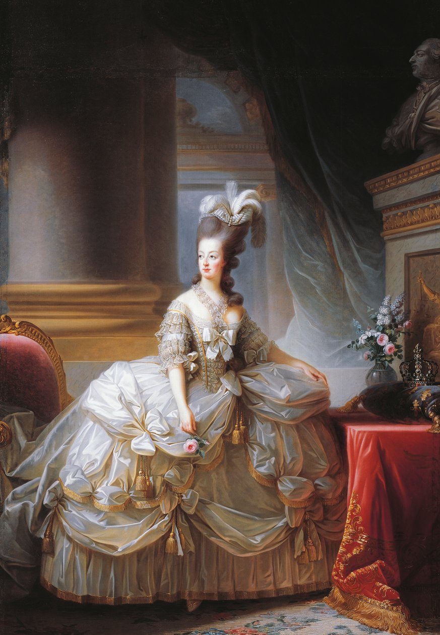 Portrait de Marie-Antoinette - Elisabeth Louise Vigee Lebrun