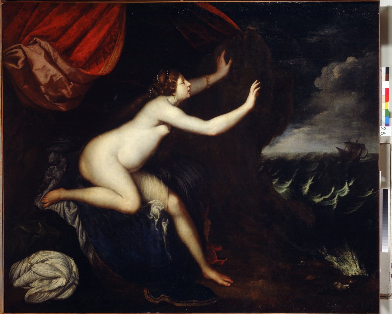 Ariane abandonnée par Thésée - Elisabetta Sirani