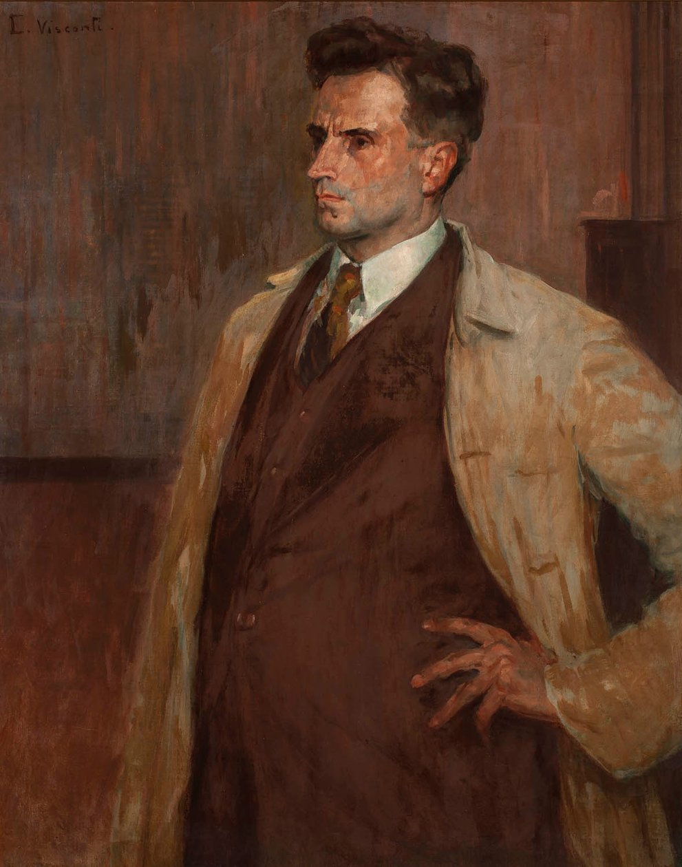 Portrait du sculpteur Joao Zacco Parana - Eliseu Visconti