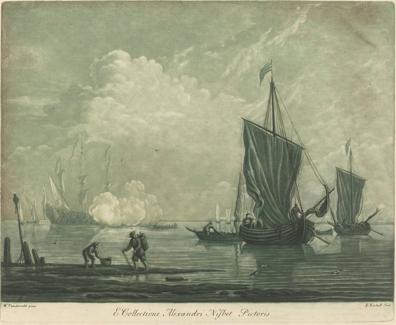 Scène de navigation de la collection d
