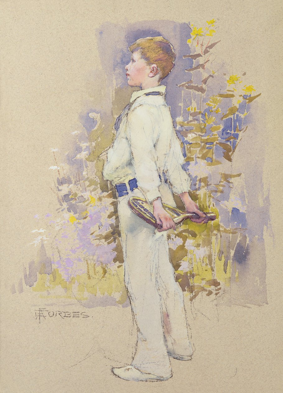 Alec en blanc - Elizabeth Adela Stanhope Forbes