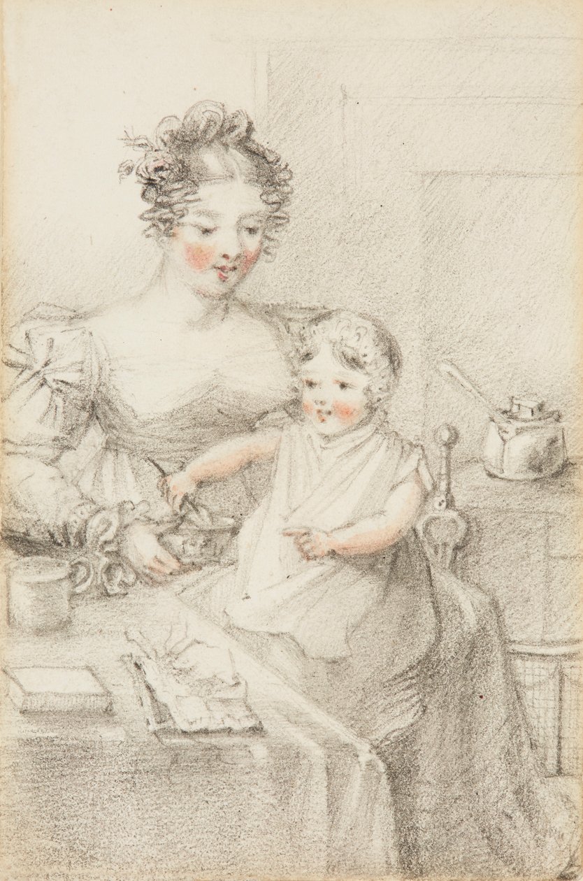 La reine Victoria enfant - Elizabeth Keith née Lindsay Heathcote