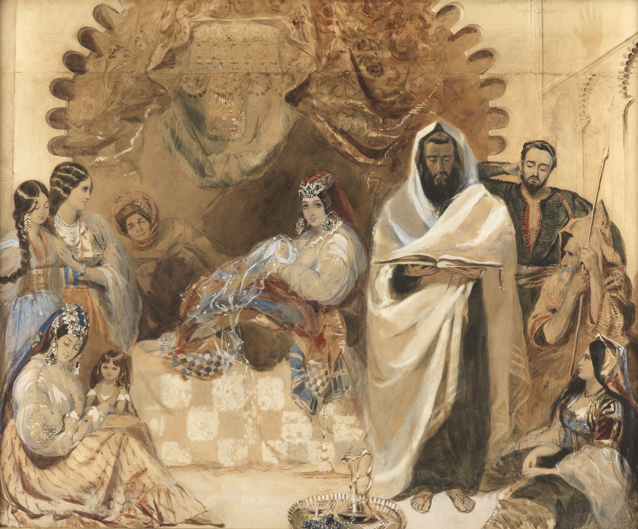Une Brit Milah à Tanger, 1838 - Elizabeth Murray