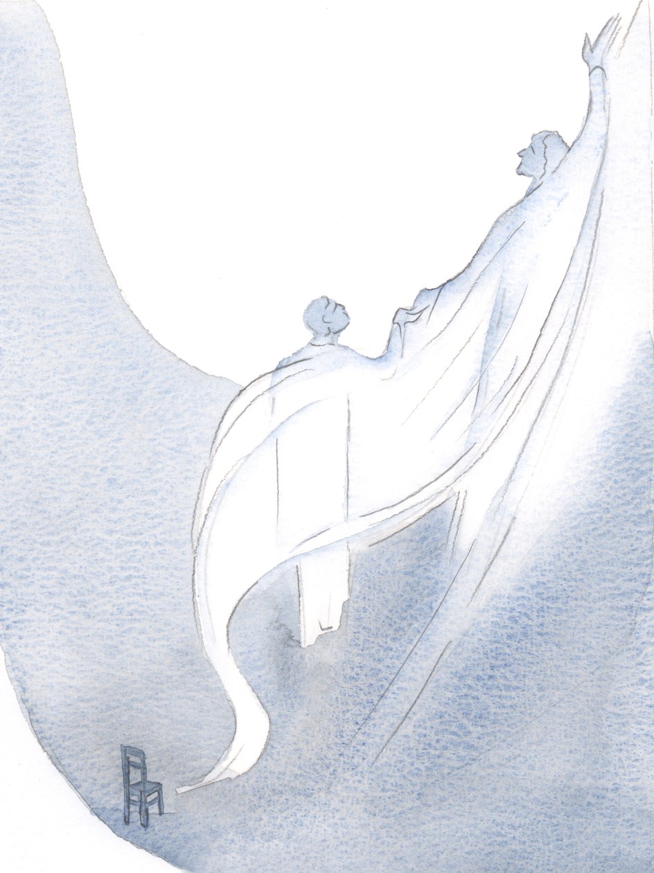 Un voile blanc étincelant semblait couvrir toutes mes fautes, et Il m