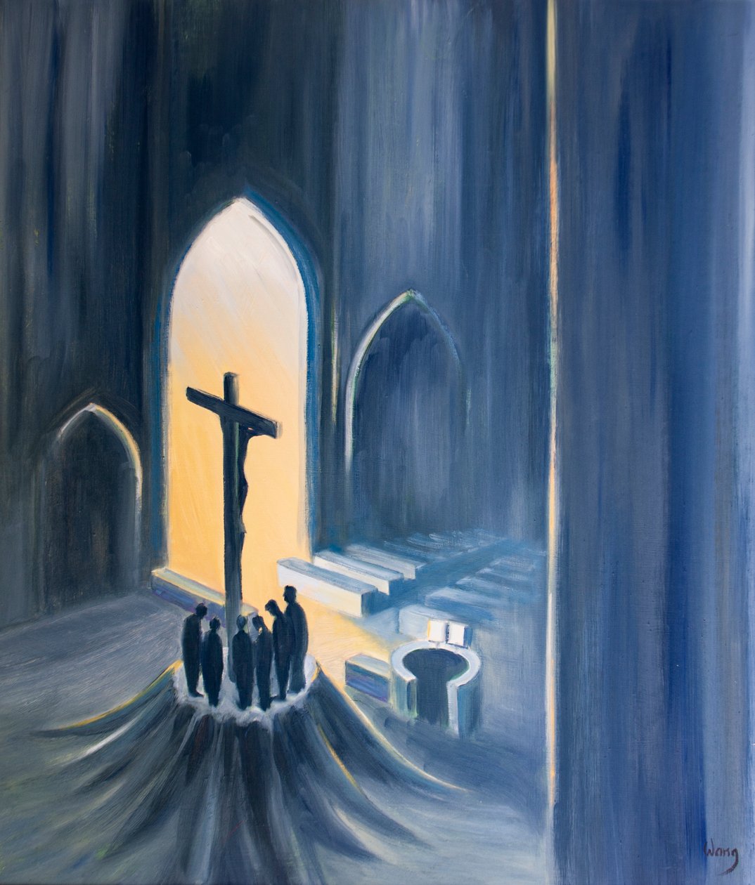 À la messe, nous offrons en action de grâce un sacrifice saint et vivant - Elizabeth Wang