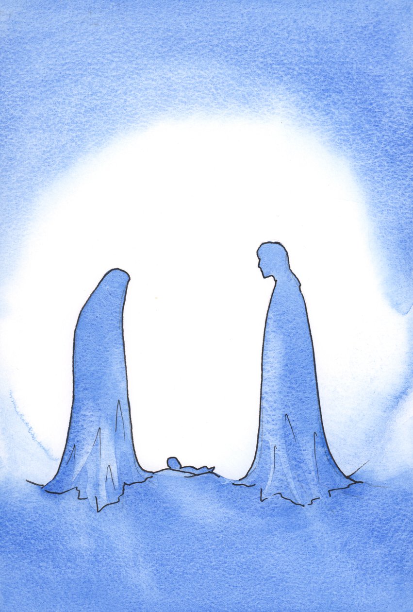 À la vue du bébé miraculeux (dont la Mère se tenait devant Lui dans une sainteté toujours virginale), Saint Joseph fut puissamment récompensé pour sa foi - Elizabeth Wang