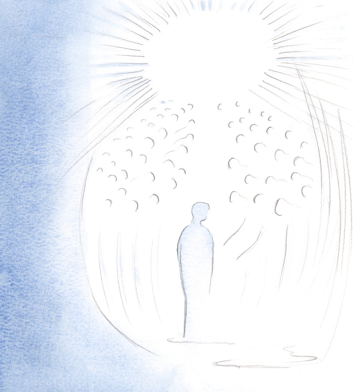 Le Christ est venu dans mon âme en gloire, avec les saints chers qui vivent en Sa Présence - Elizabeth Wang