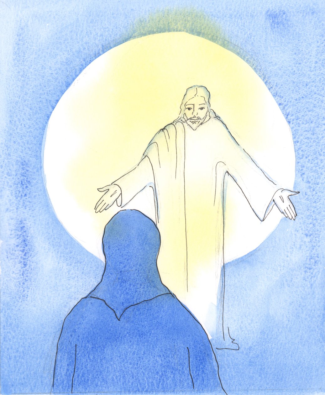 Le Christ est ravi si quelqu
