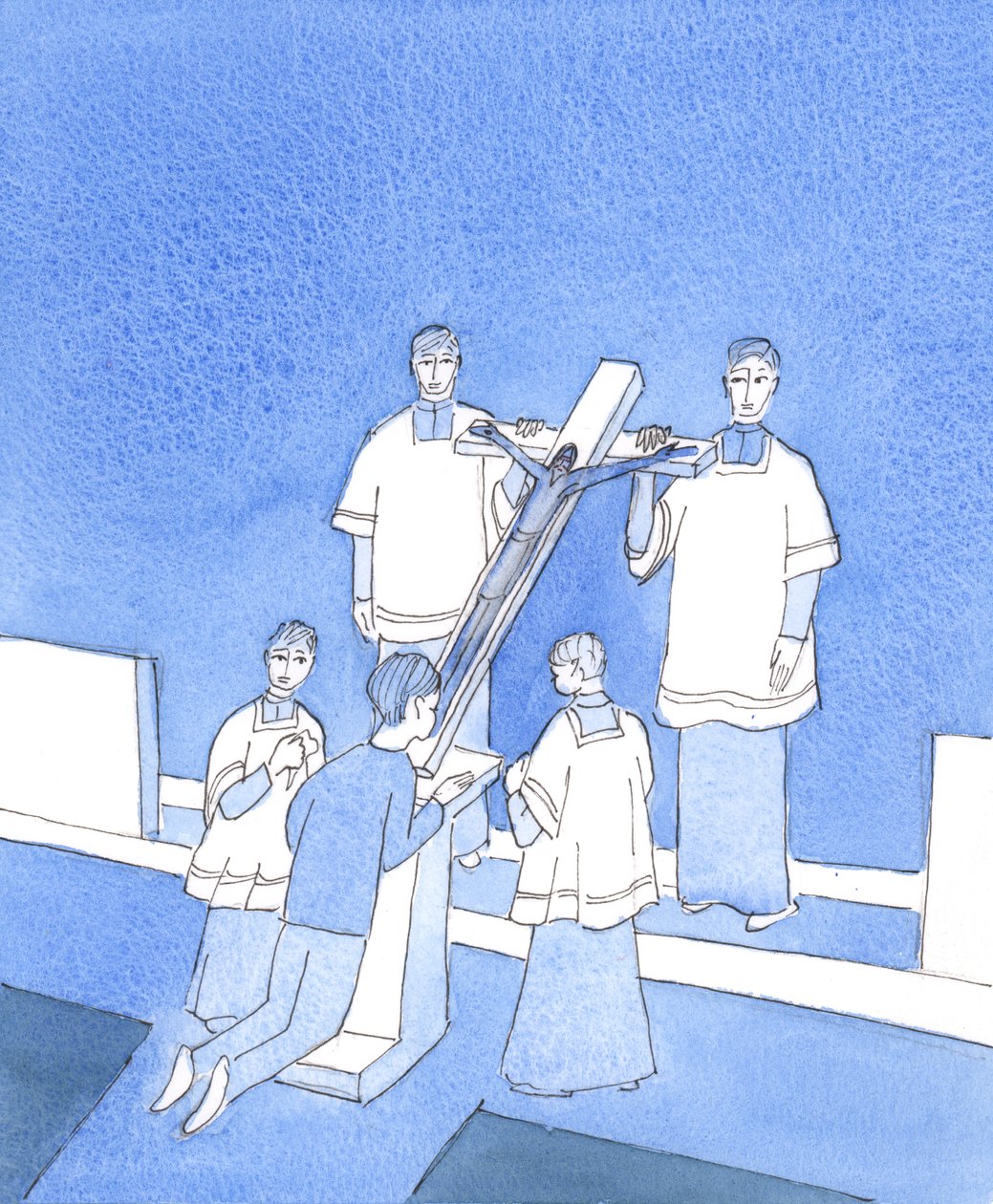 Le Christ est touché au cœur par chaque signe de dévotion envers Lui dans Sa Passion - qu
