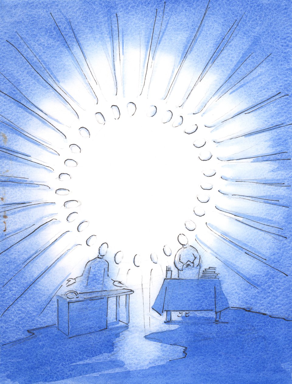 Le Christ unit ses amis sur terre dans la 