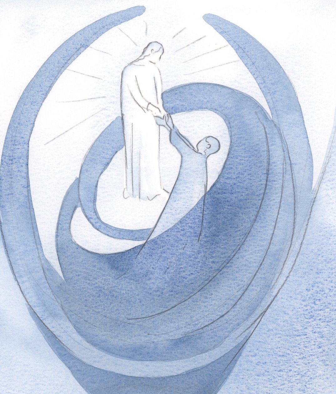 Même lorsque les tentations tourbillonnent autour de nous, le Christ ne nous laisse pas partir, si nous nous accrochons à Lui, 2000 - Elizabeth Wang