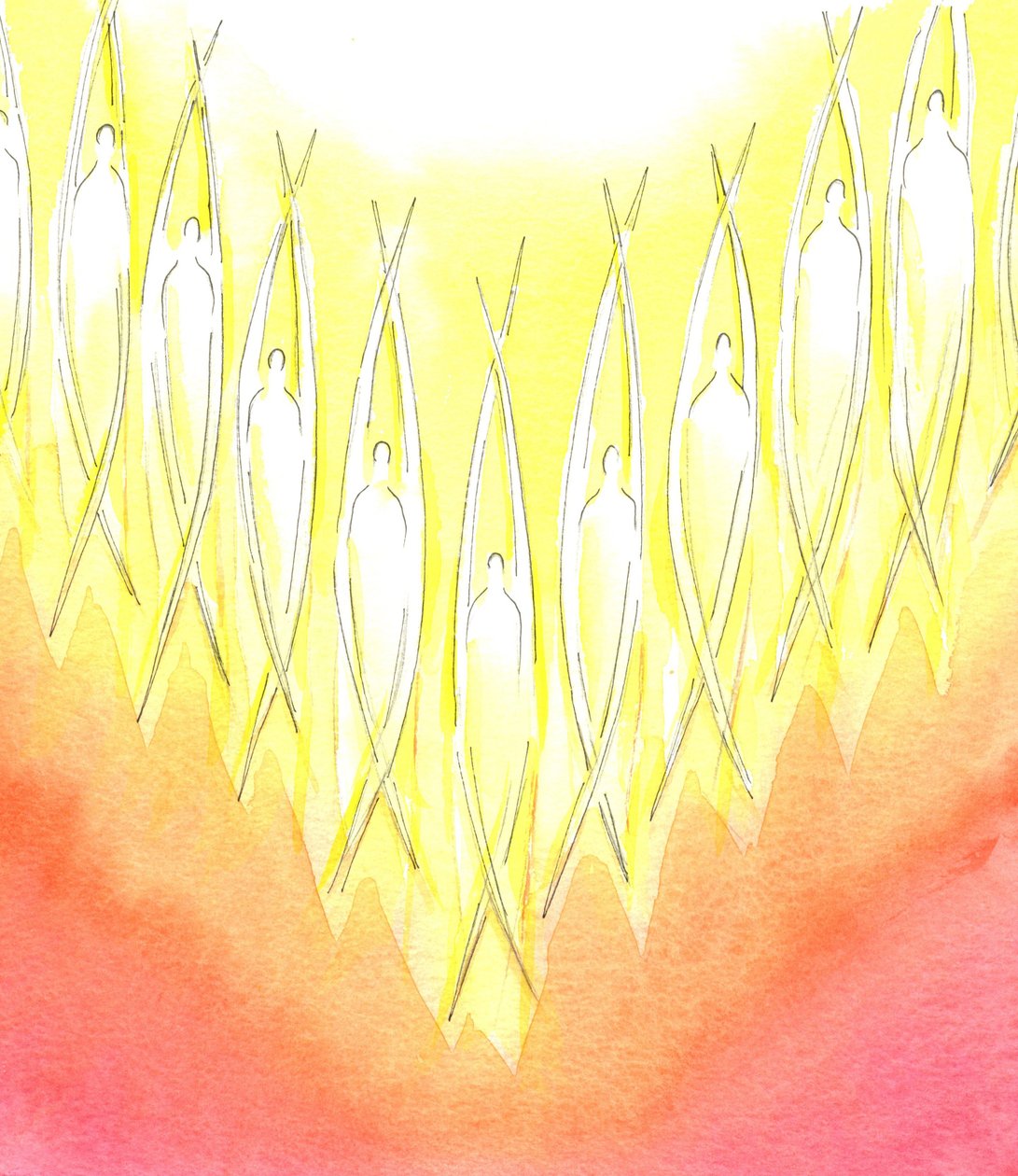 Dieu a créé les Saints Anges, 2001 - Elizabeth Wang
