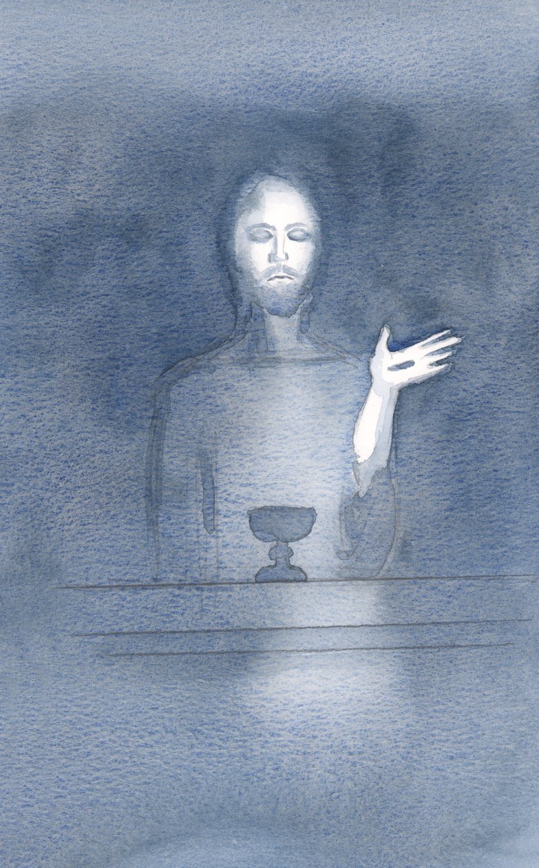 Dans Sa miséricorde, le Christ vient à notre autel, quotidiennement, alors que nous l