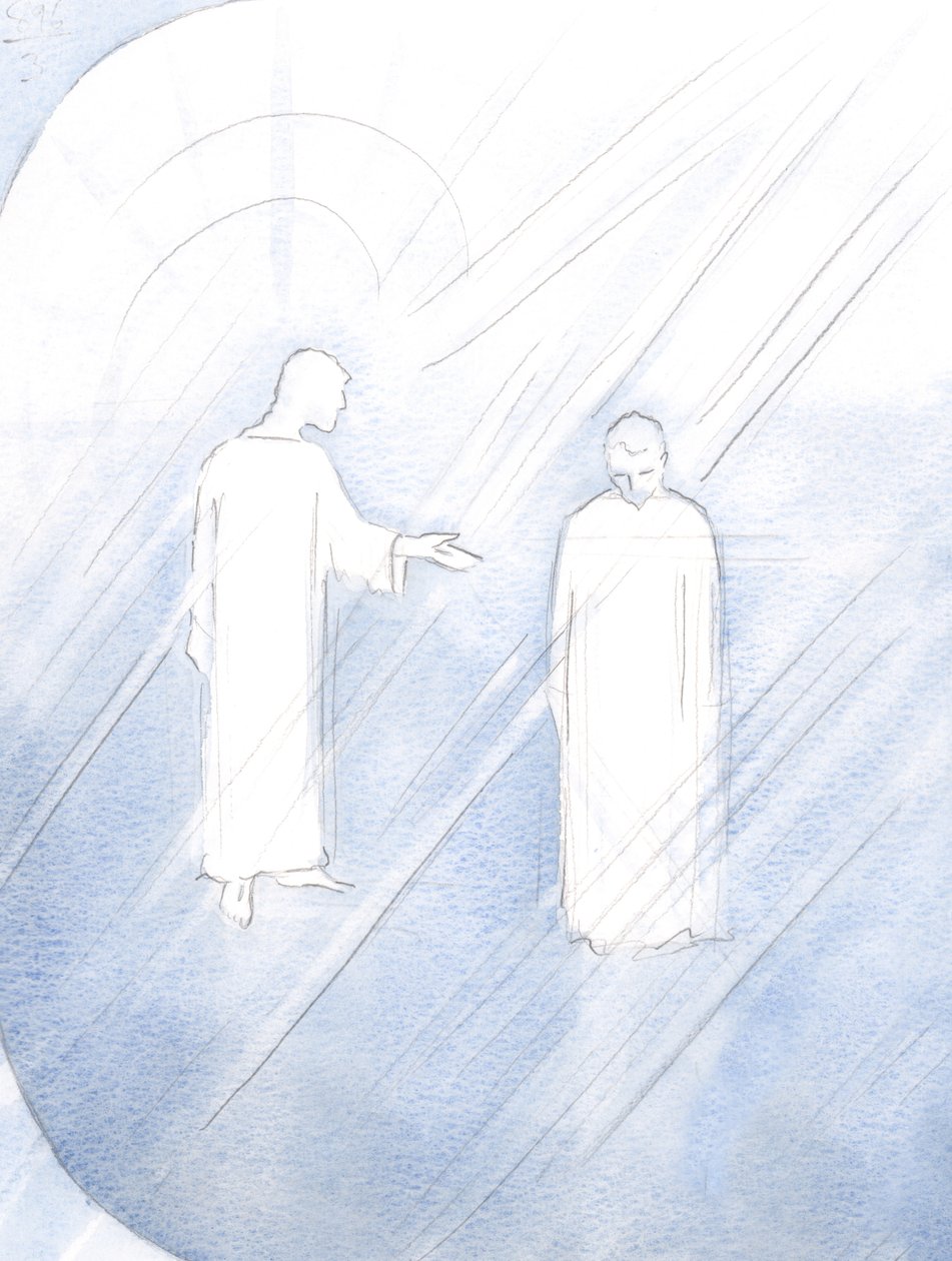 Jésus honore Saint Joseph Son père adoptif et nous demande d