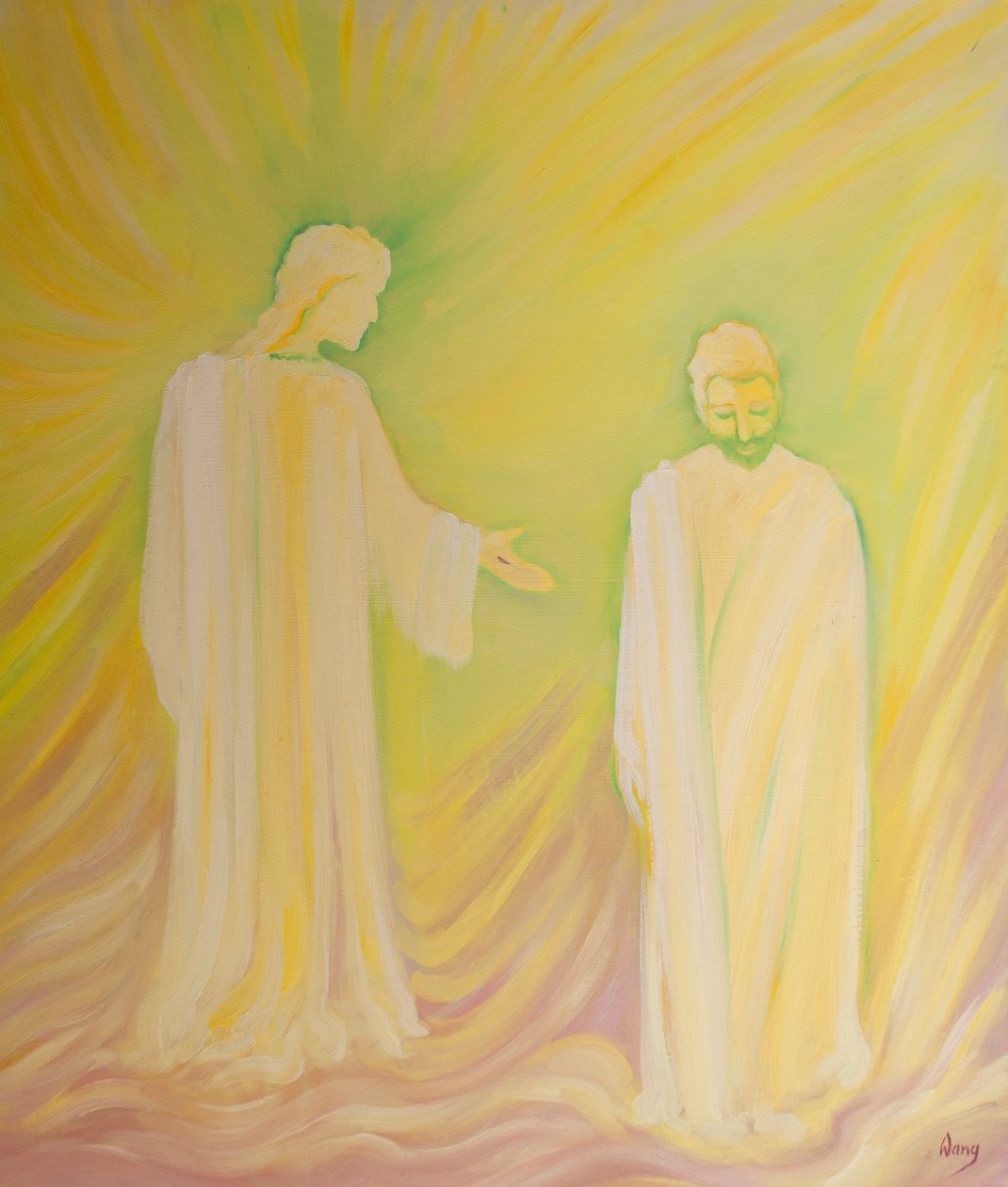 Jésus honore Saint Joseph son père adoptif et nous demande d