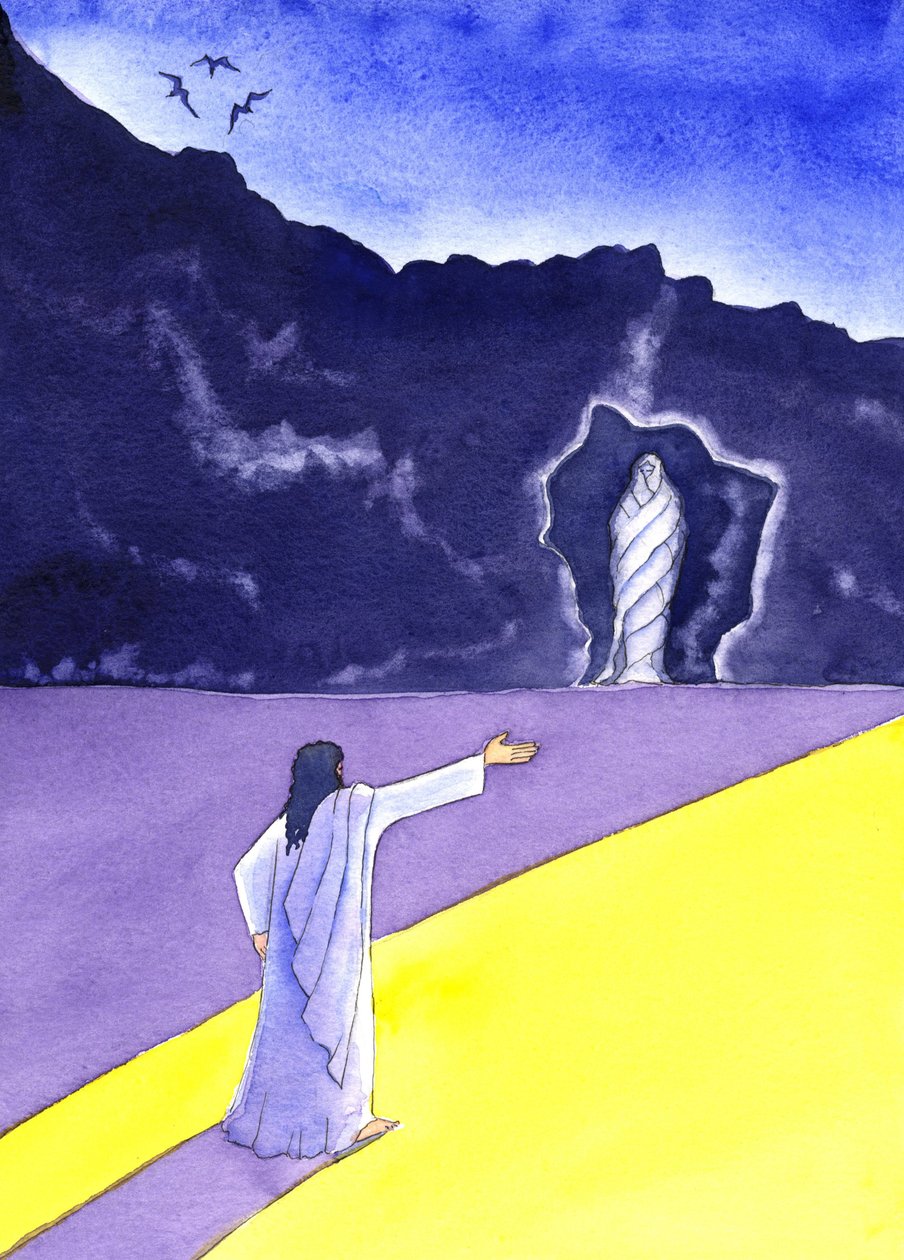Jésus ressuscite Lazare - Elizabeth Wang