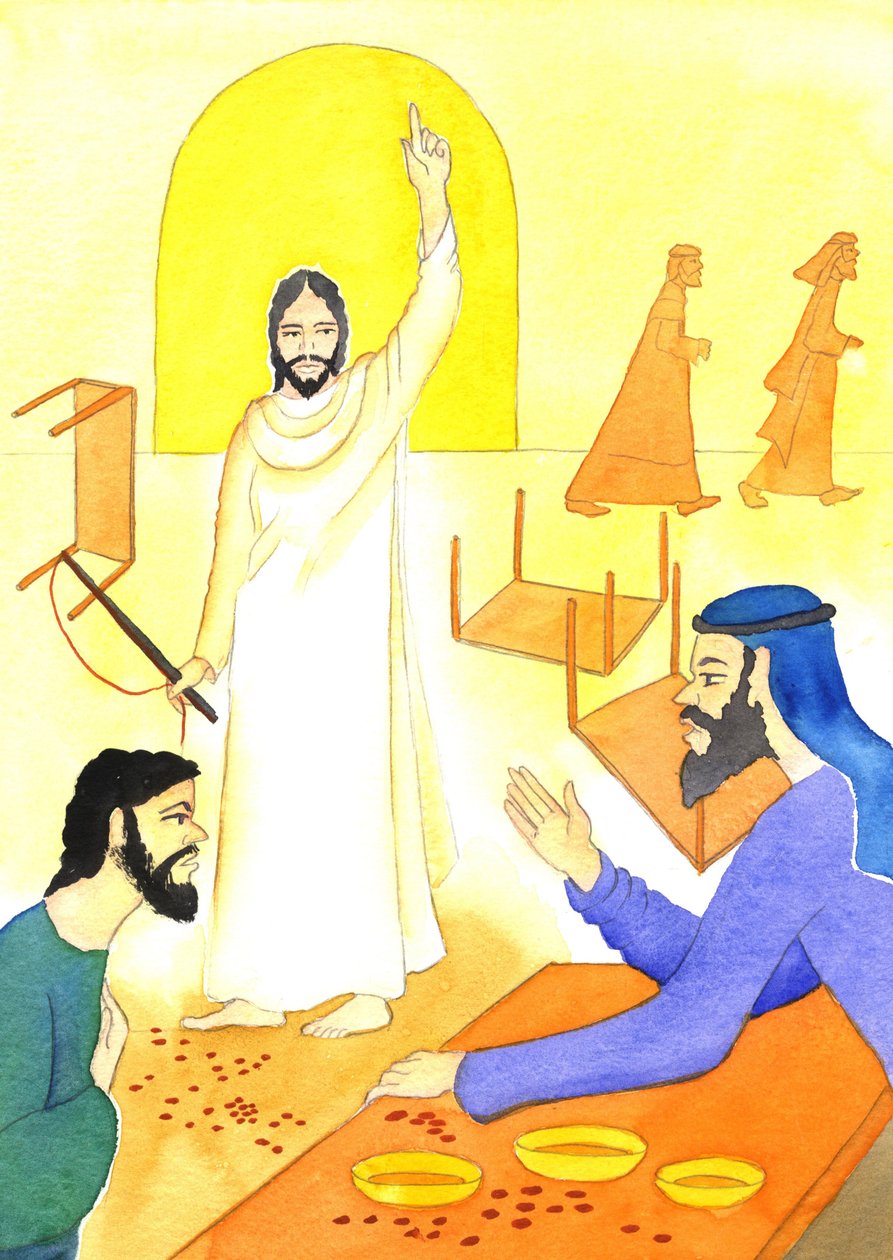 Jésus dit aux changeurs d