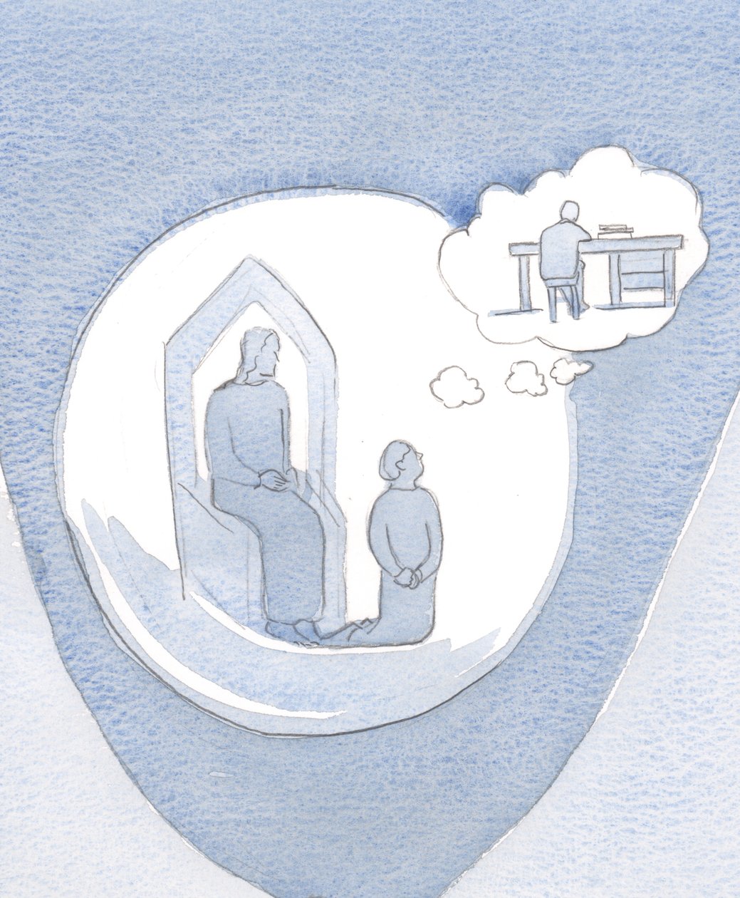 Jésus attend avec une patience et une gentillesse infinies, quand j