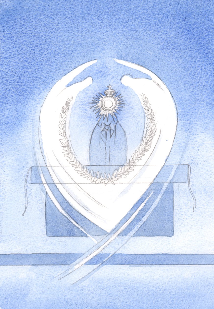 En saluant le Christ, le Roi, j