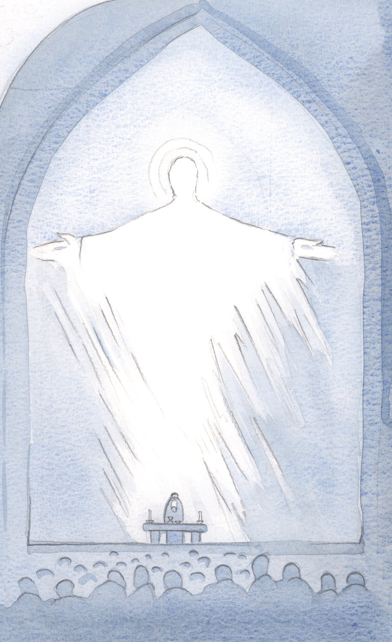 Un jour, à la consécration, la Présence du Christ a rempli le sanctuaire, dans la gloire - Elizabeth Wang