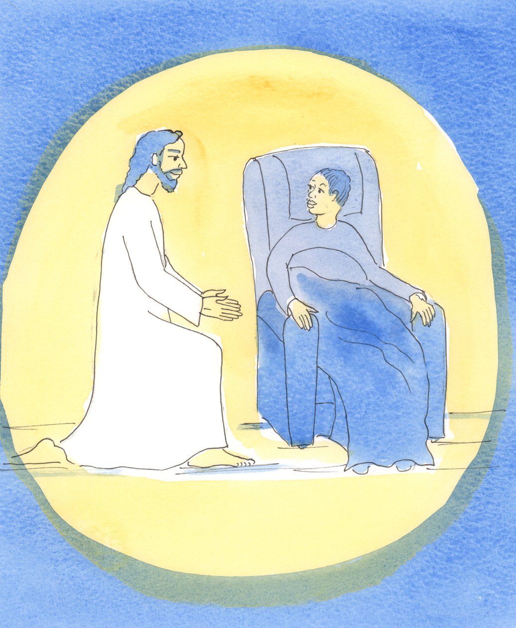Le Seigneur vient être avec nous lorsque nous faisons une 