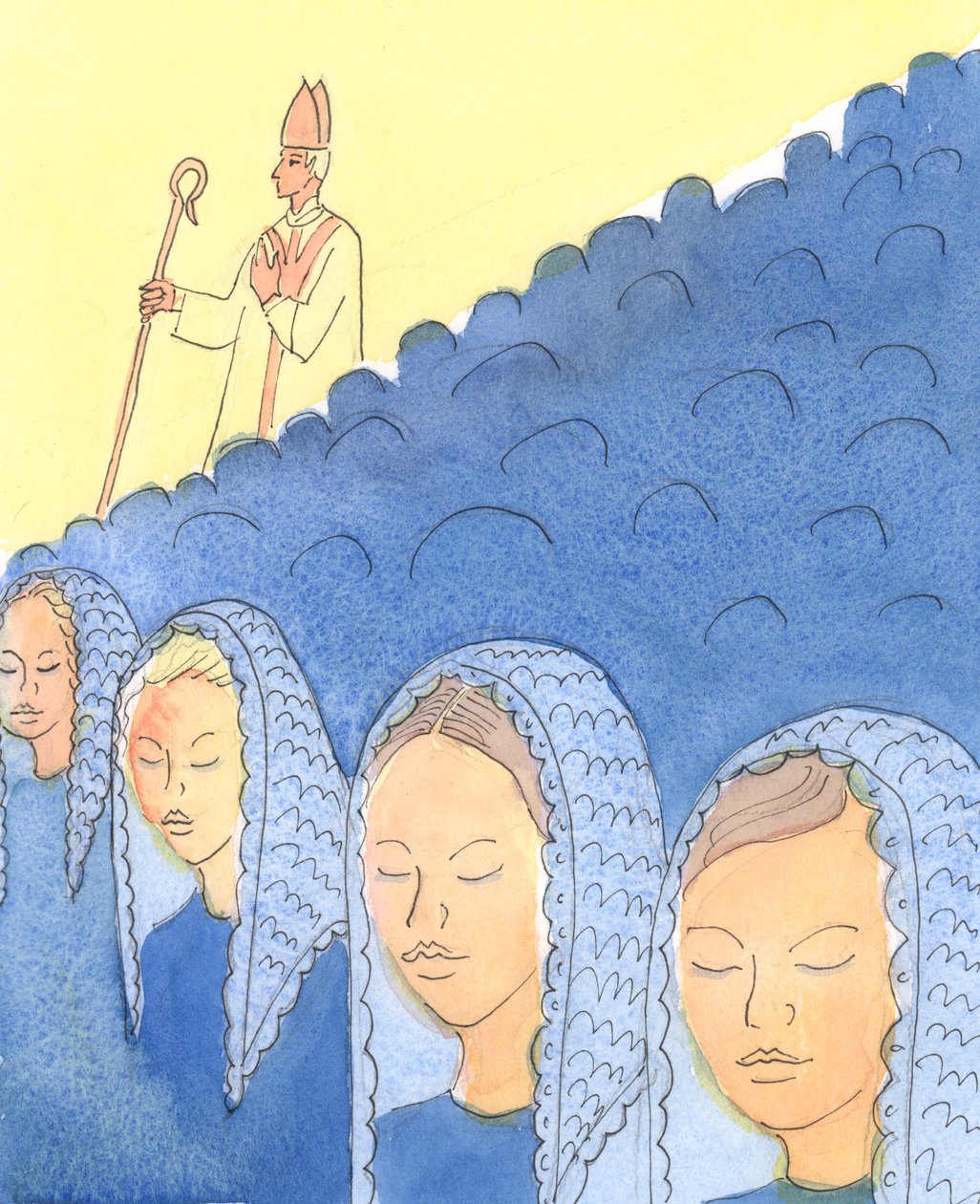 Le couvrement et le découvert de la tête sont importants pour les évêques - Elizabeth Wang