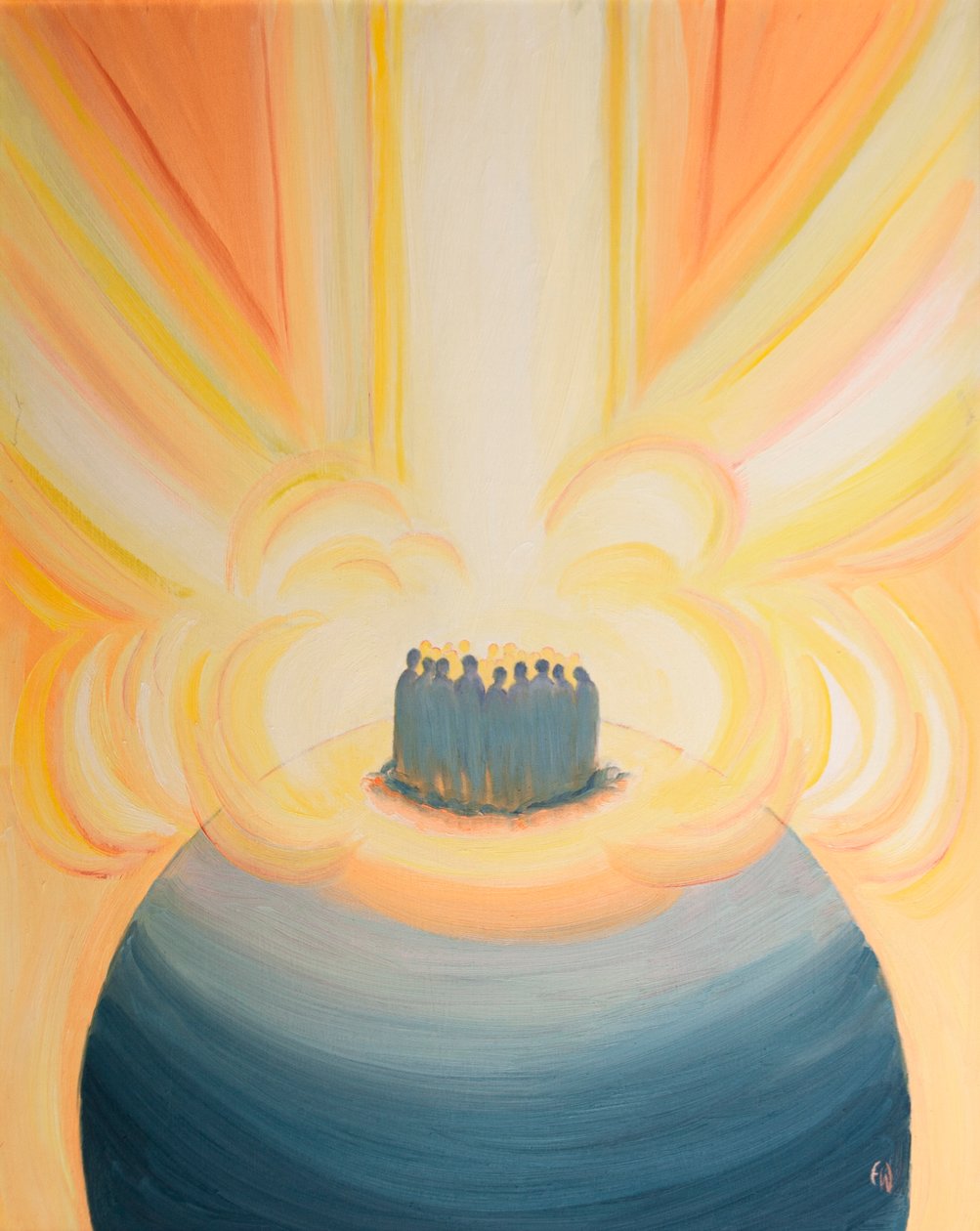 Par le Christ, la lumière du ciel nous enveloppe à chaque messe - Elizabeth Wang