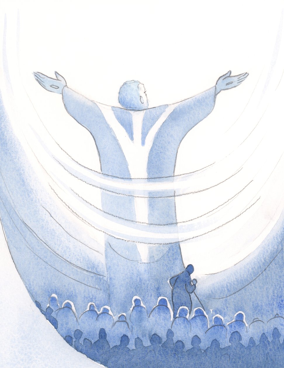 Nous pouvons unir toutes nos intentions à la prière puissante du Christ à la messe, en nous cachant derrière sa robe, en faisant confiance à ses mérites. - Elizabeth Wang
