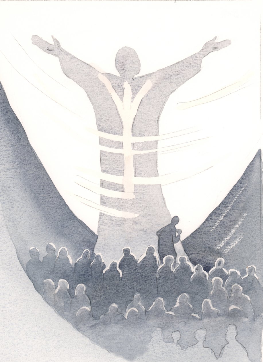 Nous pouvons unir toutes nos intentions à la prière puissante du Christ à la messe, en nous cachant derrière sa robe, en faisant confiance à ses mérites - Elizabeth Wang