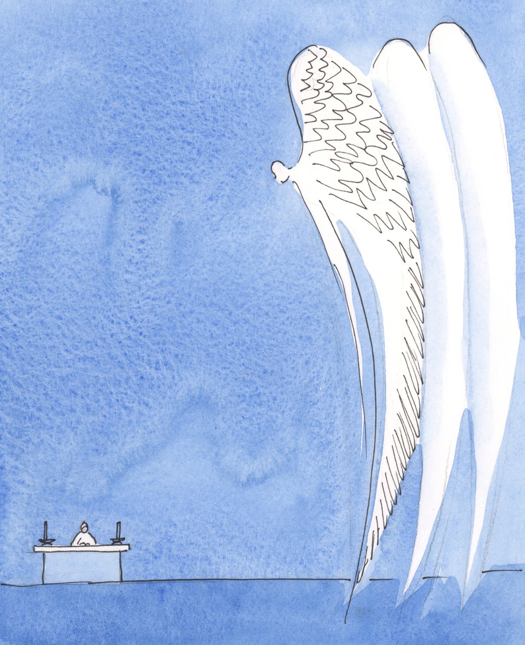 Nous prions vraiment avec les Saints Anges, Ils sont présents dans l