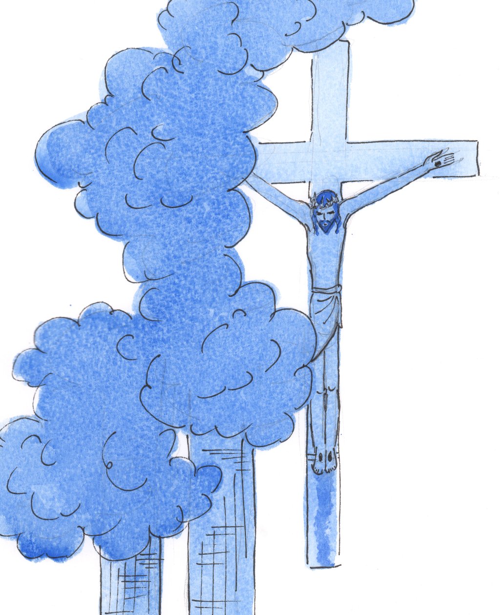 Quand le Christ était suspendu à la Croix en tourment, il était conscient de toutes les tragédies humaines du début à la fin de la vie - y compris les souffrances de ceux du 11/09 - Elizabeth Wang