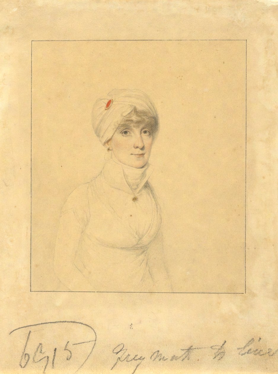 Faith Trumbull (fille du gouverneur John Trumbull, Jr.; épouse de Daniel Wadsworth de Hartford) - Elkanah Tisdale