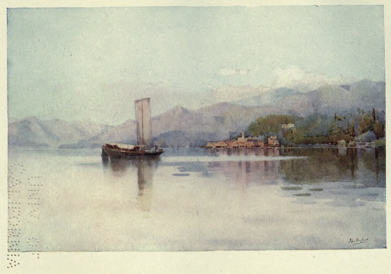Bellagio, Lac de Côme, Illustration de 