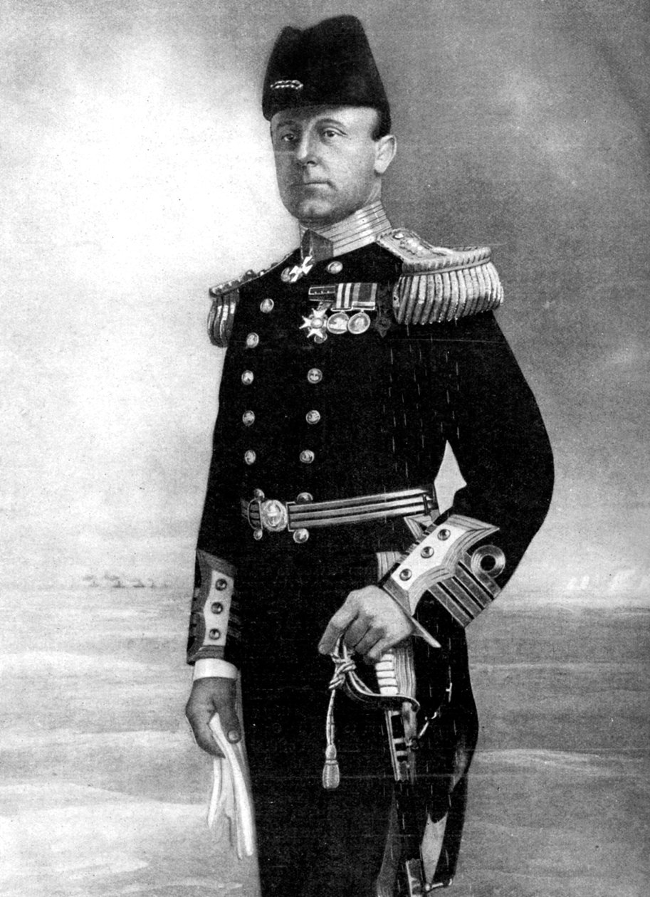 Amiral Sir John Rushworth Jellicoe, commandant en chef, Première Guerre mondiale, 1914 - Elliott and Fry