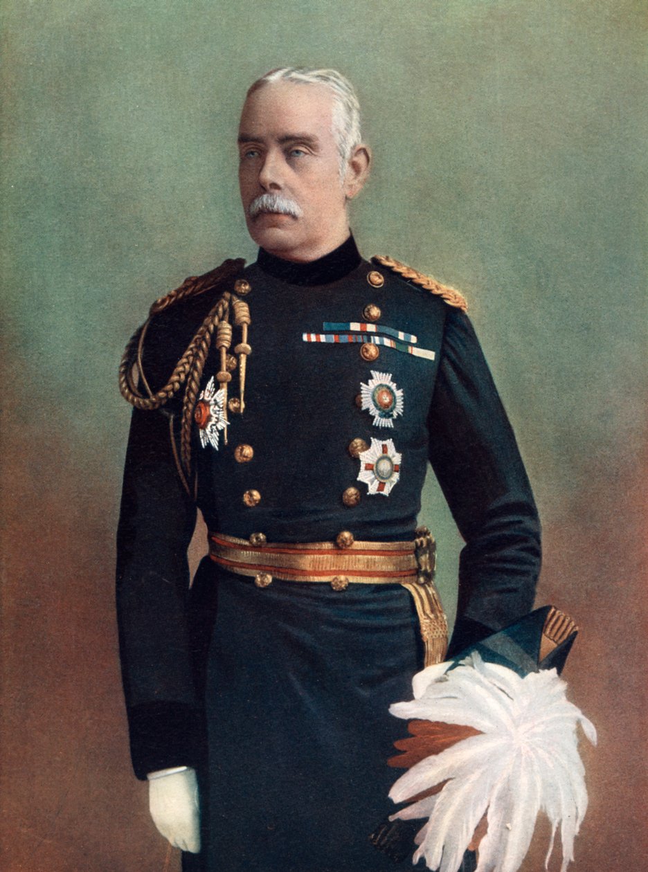 Major-Général Sir John Carstairs McNeill, écuyer de SM la Reine, 1902 - Elliott and Fry