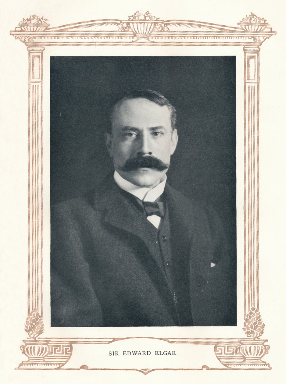 Sir Edward Elgar, 1895 - Elliott and Fry